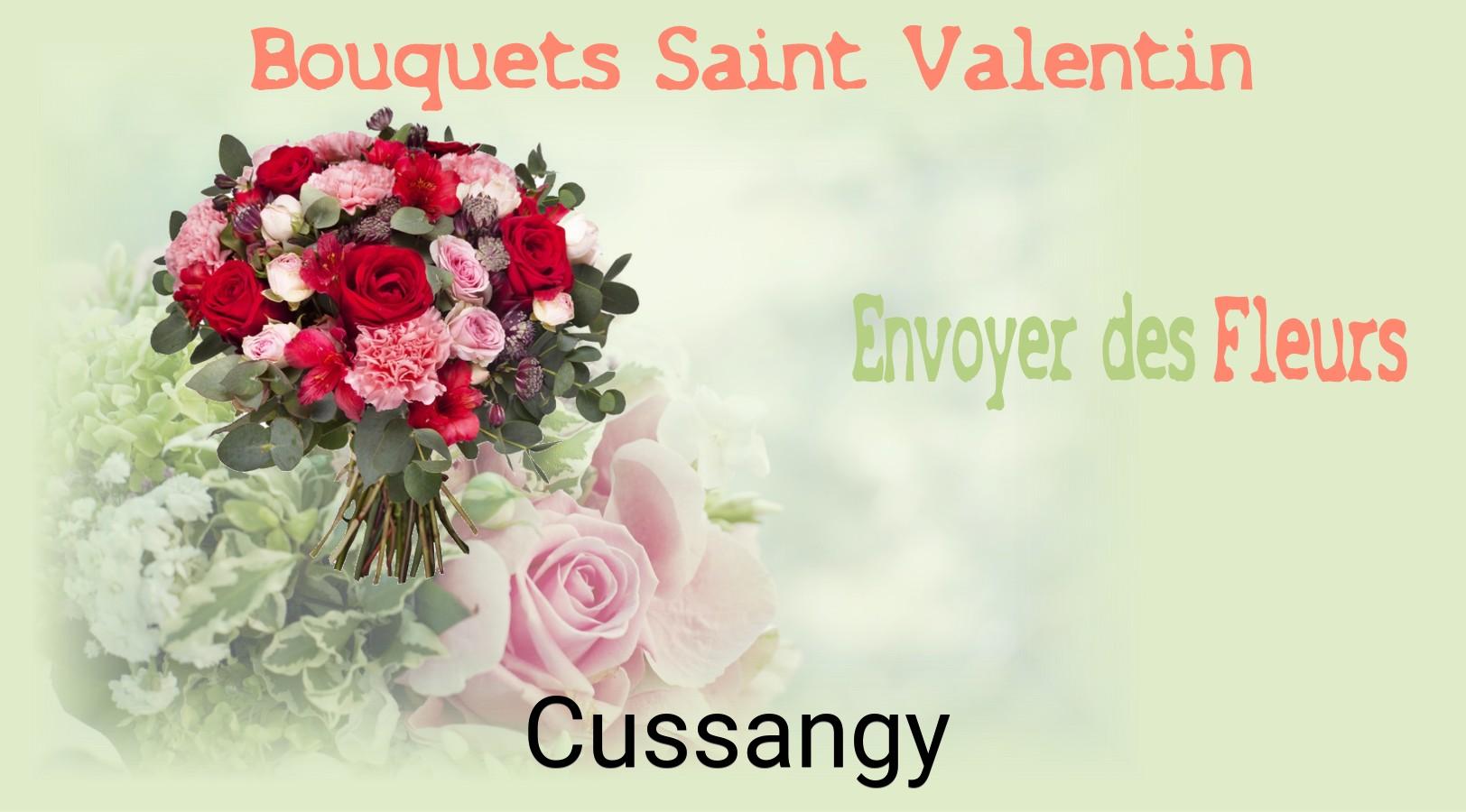 Roses de Saint-Valentin livrées à Cussangy